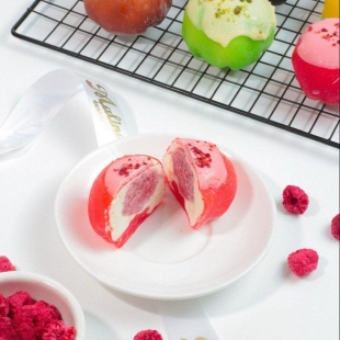 Моти с малиной