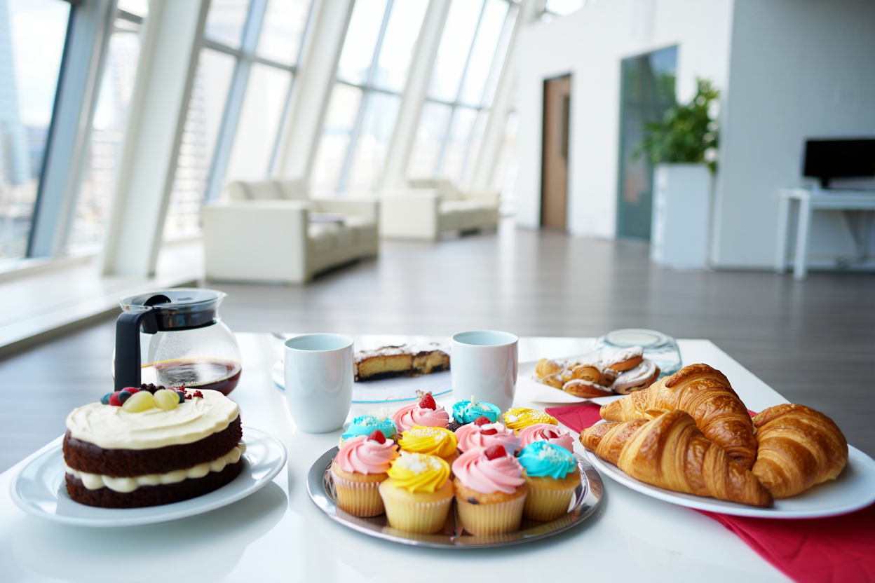 Десерты и выпечка для бизнеса и корпоративных клиентов в Алматы