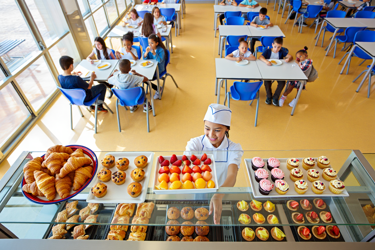 Десерты и выпечка для школ, садов и университетов в Алматы
